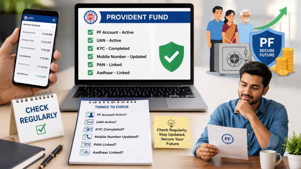 Provident Fund Interest Update नंतर मोठा गोंधळ? PF वर आता किती व्याज मिळणार हे समजून घ्या