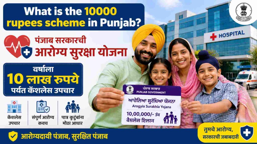  What is the 10000 rupees scheme in Punjab? लाखों कुटुंबांना मिळतो मोठा फायदा, संपूर्ण माहिती जाणून घ्या