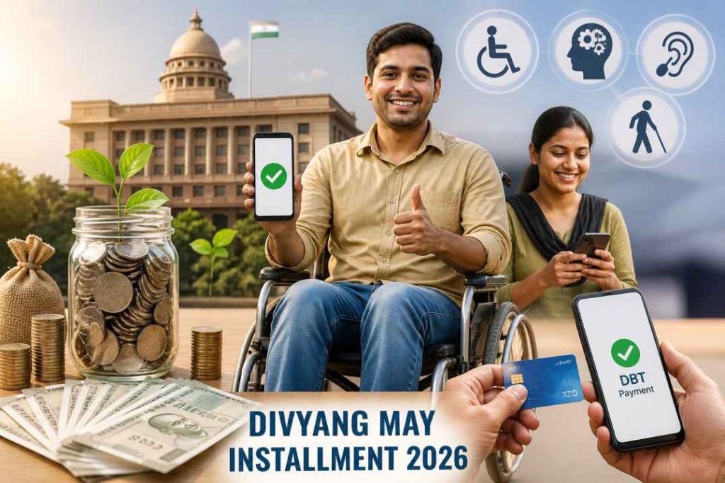 Divyang May Installment 2026, दिव्यांगांसाठी मोठी खुशखबर मे हप्ता लवकर जमा