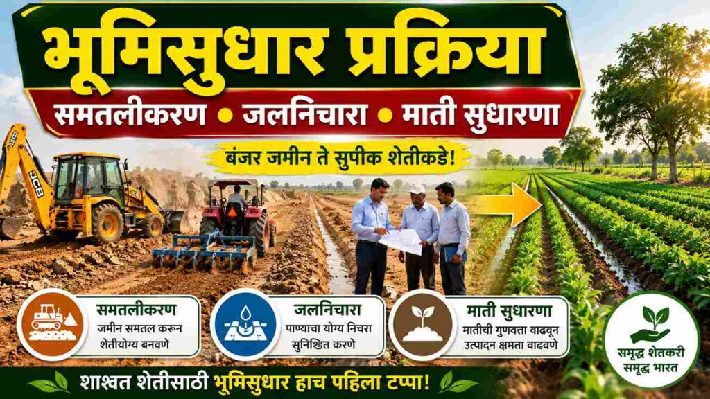  उत्तर प्रदेशातील बंजर जमीन होणार सुपीक! शेतकऱ्यांना मिळणार 100% भूमिसुधार अनुदान, जाणून घ्या संपूर्ण माहिती – Pandit Deendayal Upadhyaya Kisan Samriddhi Yojana