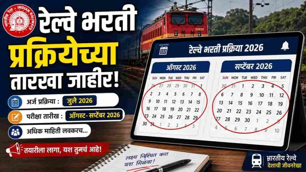 RRB JE परीक्षा २०२६ मध्ये होणार का? पाहा अधिकृत अपडेट, जागांची संख्या आणि संपूर्ण वेळापत्रक! Will RRB JE conduct in 2026