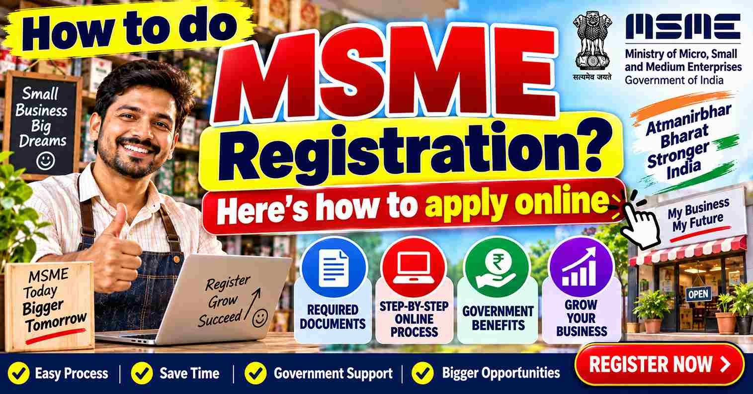 How to do MSME Registration? Here's how to apply online