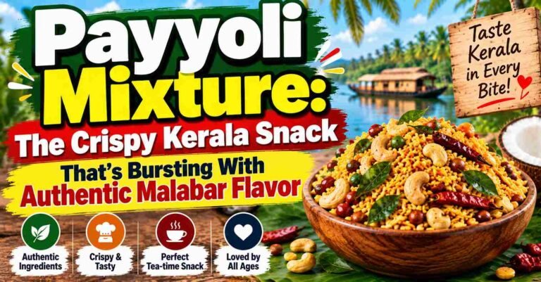 Payyoli Mixture: The Crispy Kerala Snack That’s Bursting With Authentic Malabar Flavor