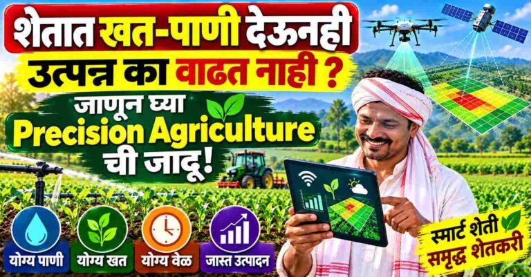 शेतीमध्ये खर्च कमी अन् उत्पन्न दुप्पट! What is Precision Agriculture and What are Its Components? पाहा संपूर्ण माहिती मराठीत